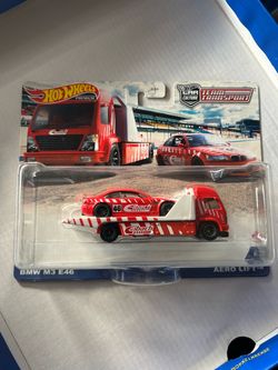 Hot Wheels Team Transport BMW M3 E46 Aero Lift #29-MOC Real Riders