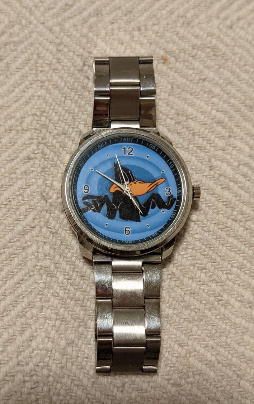 Looney Toons Daffy Duck Watch - Good Condition