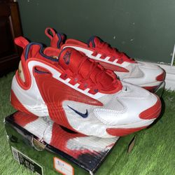RARE NIKE ZOOM 2000 red white 