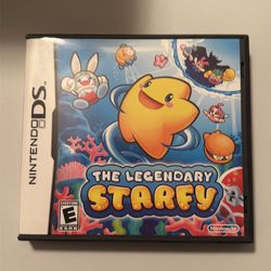 The Legendary Starfy Nintendo DS Box & Manual (NO GAME)