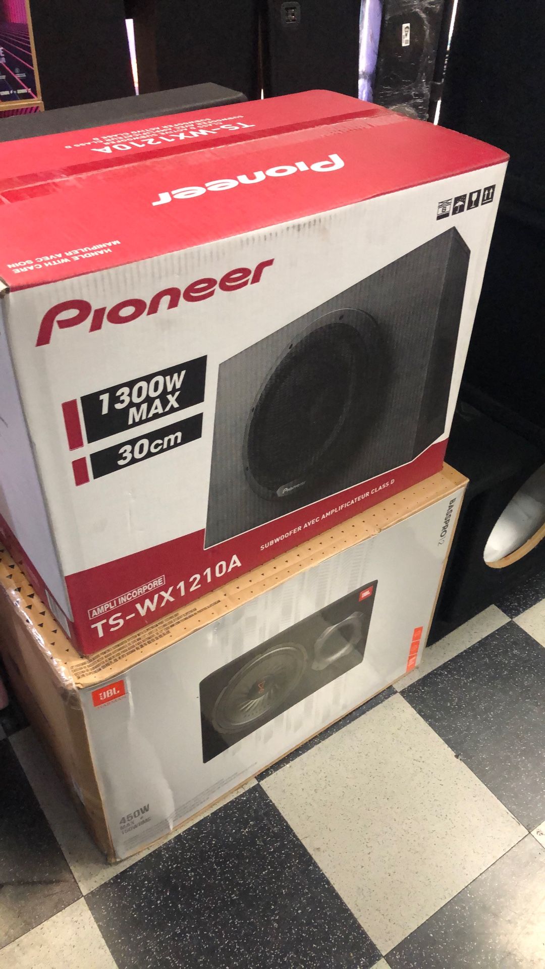 Pioneer Powered Subwoofer 12 Inch On Sale For 179.99