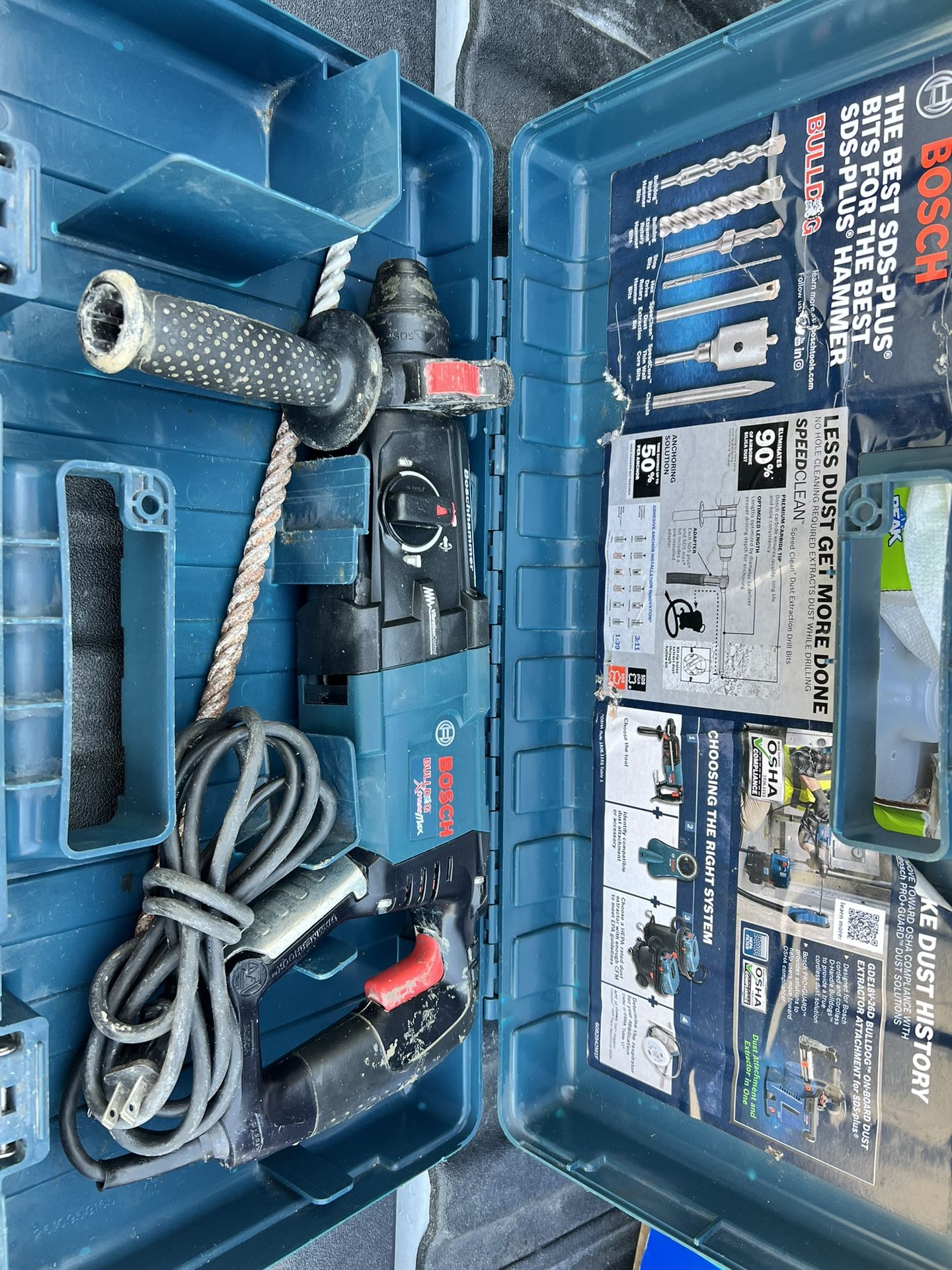 Bosch bulldog hammer drill