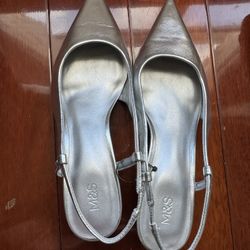 Marks and Spencer Silver Shoes