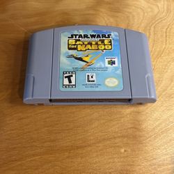 Nintendo 64 / N64 - Star Wars Battle For Naboo