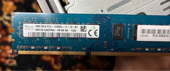 DDR3L 8gb 2rx8 pc3l-12800