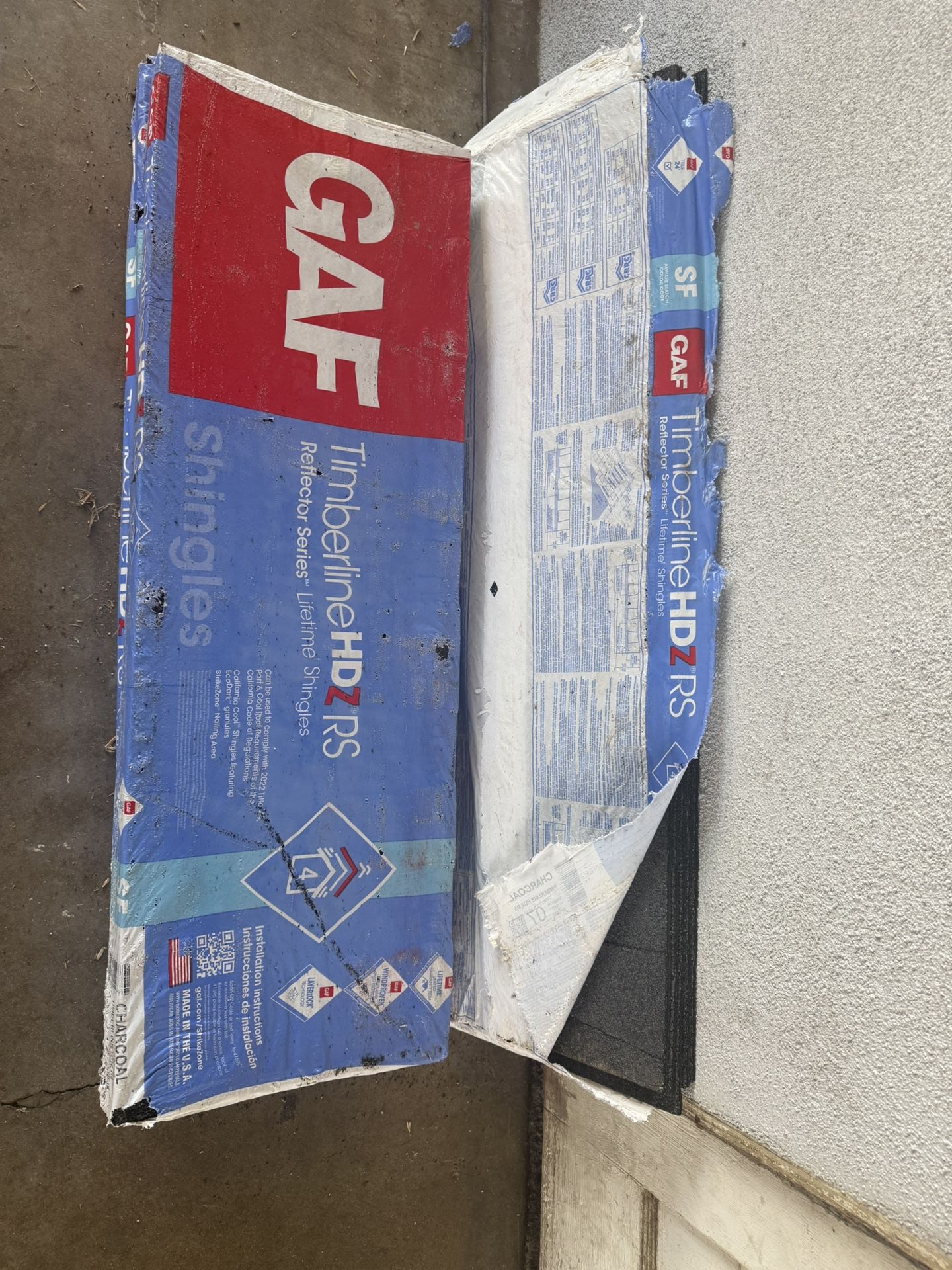 Shingles- charcoal GAF timberline hdz