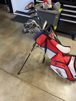 Taylor Made Burner Golf Clubs - Complete Set Including Stand bag