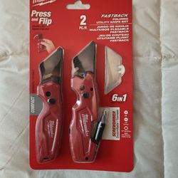 Milwaukee 6-in-1 - Red (48-22-1505Q) Fastback 2 Pack