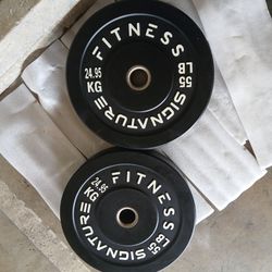 Bumper Plates 55 lb new