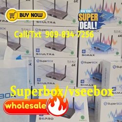 Smart Tv Box S6 Max  S6 Ultra  Superbox S6 Pro  Media Player Super Box TV Box 