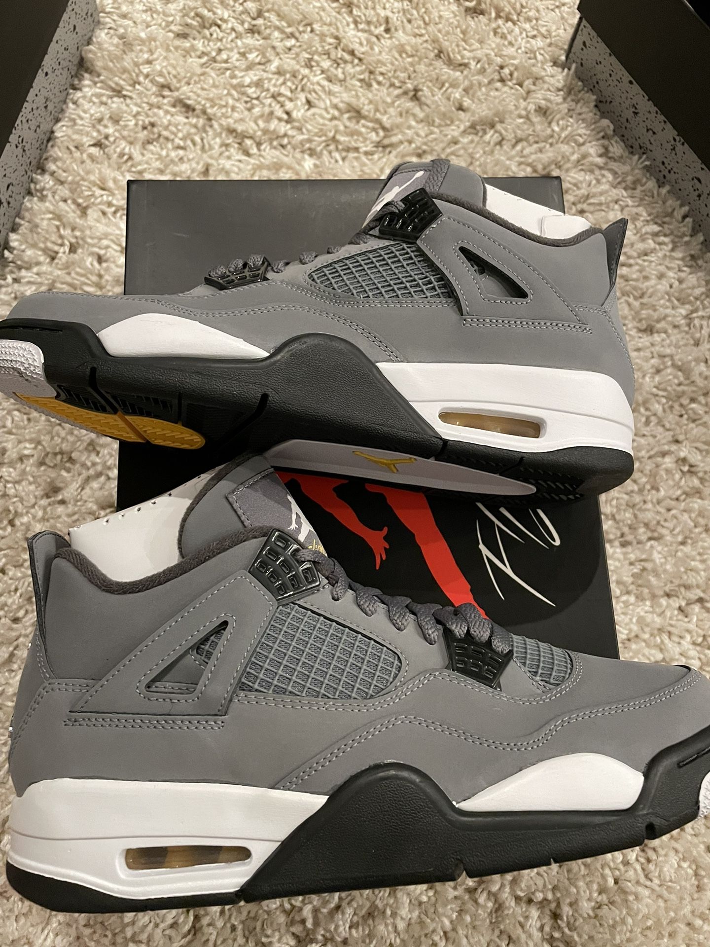 DS Nike Air Jordan 4 Cool Grey 9.5
