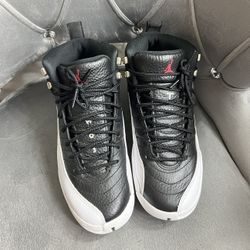 Black And White Jordan 12