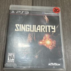 Singularity Ps3 