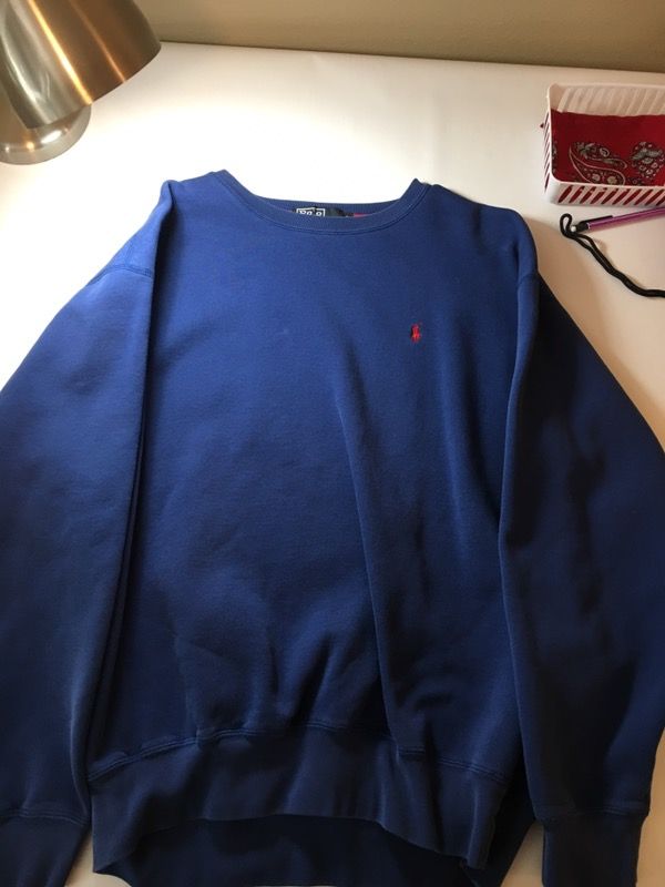 Polo Ralph Lauren large blue sweater