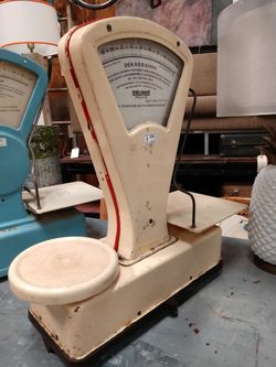 European vintage scales