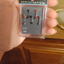 BRAND NEW PIERCINGS 
