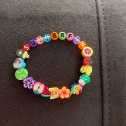Homemade Beaded Stretchy Bracelet