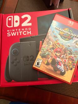 Nintendo  Switch 2 with game