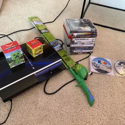 PS3 Fat Console + Games + Minecraft Items – For Parts/Repair – $50 (Firm) NO TRADES!!!!!!!