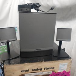 Bose Companion 3 series ll PC speakers