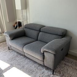 Living Spaces Loveseat Power Recliner