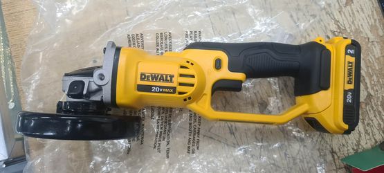 DEWALT
20V MAX Cordless 4.5 in. - 5 in. Angle Grinder (Model: DCG412)