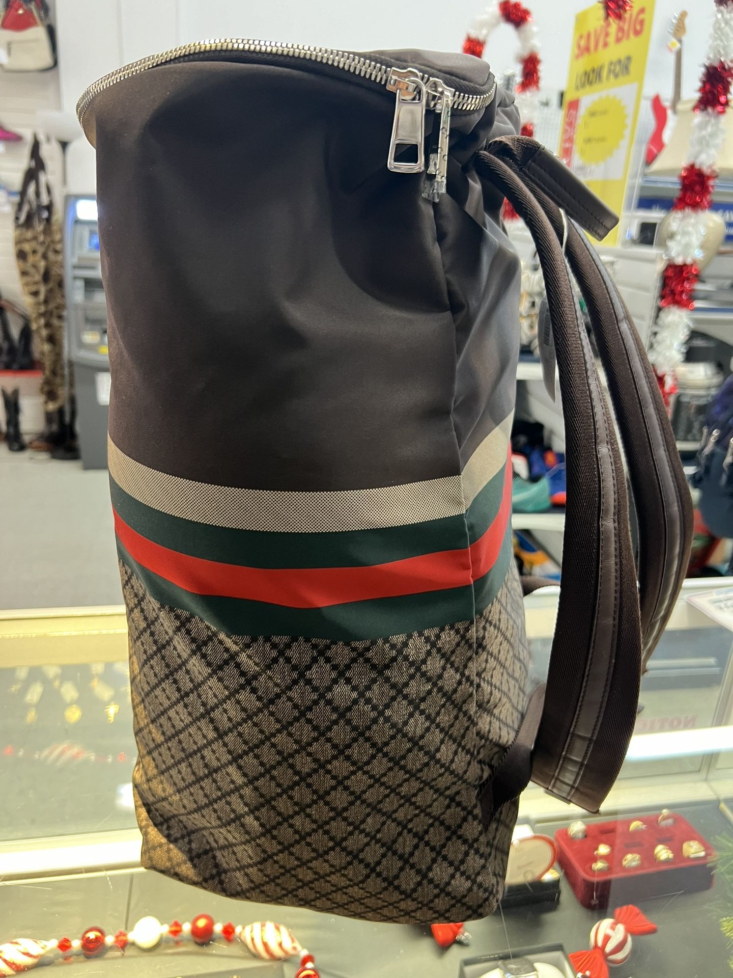 Gucci Nylon Diamante Bag