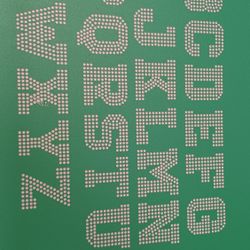 Rhinestone Template