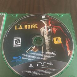 L.A. Noire (Sony Playstation 3, 2011) 
