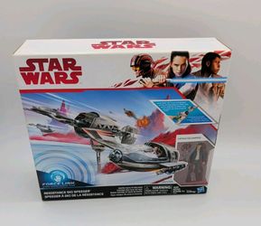 Star Wars Resistance Ski Speeder with Poe Dameron Force Link – NEW IN BOX