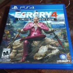 FarCry PS4 Replacement Video Game Case With Booklet 