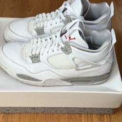 Jordan 4 White Oreo Size 12