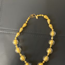 Collar Italiano De Oro 14k