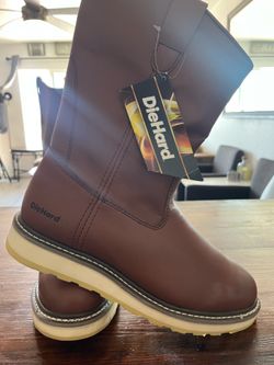 Diehard slip on  never ever used soft toe work boots 🥾 12D