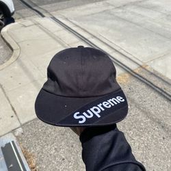 Supreme - Visor Label Hat (Black) for Sale in Burbank, CA - OfferUp