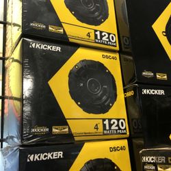 Kicker 4 Inch Speakers On Sale Today For 59.99