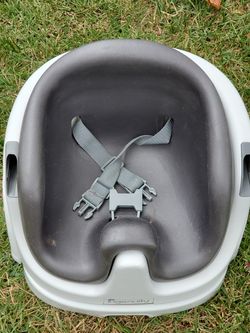 Ingenuity Baby Base 2-in-1 Booster Seat, grey