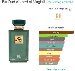 Ahmed Al magribi Blu Oud