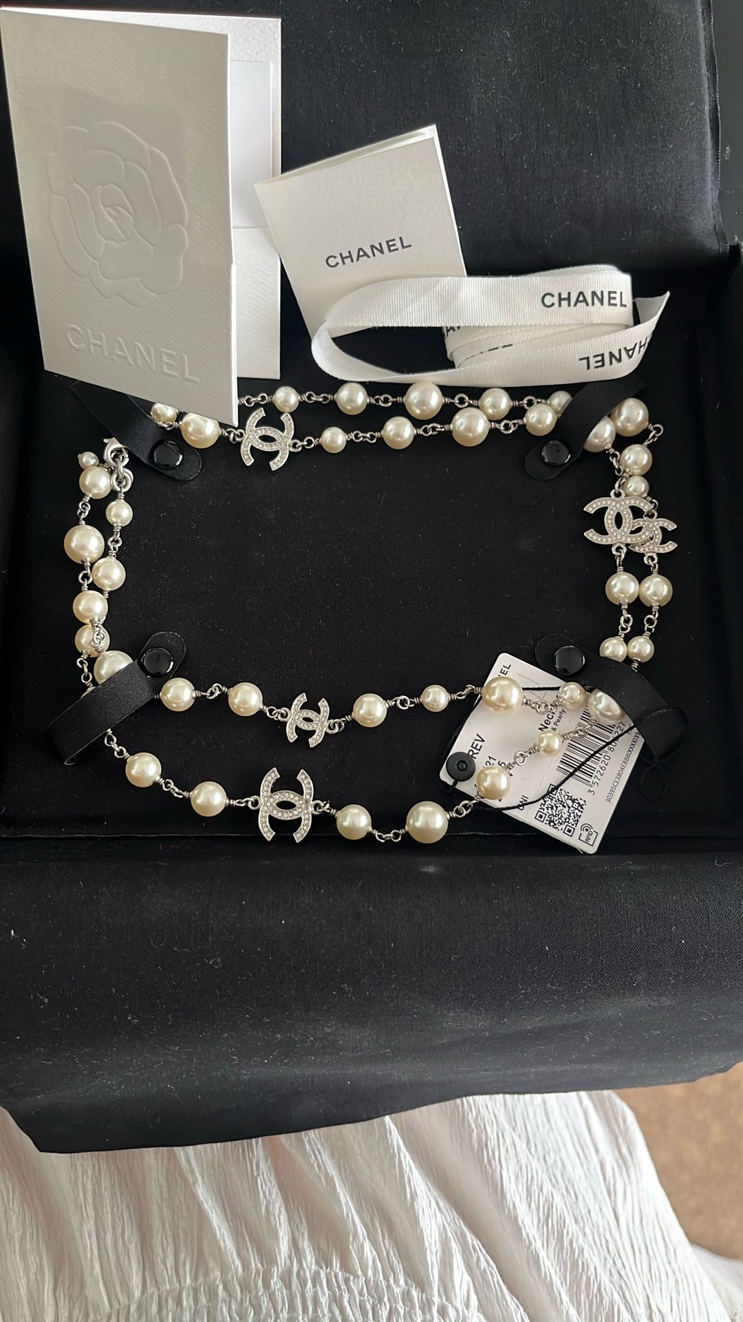 100% Authentic Chanel Pearl Necklace