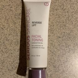 Serious Skincare Reverse Lift Facial Toning Conductive Gel 4 Oz 