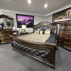 4 Pc King Bedroom Set 