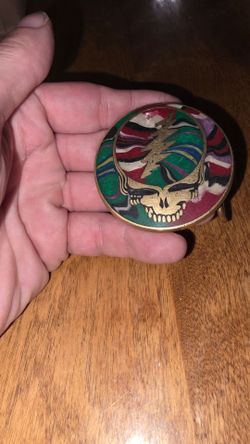 Vintage Grateful Dead Belt Buckle