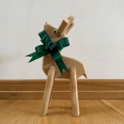 Wooden Holiday Reindeer
