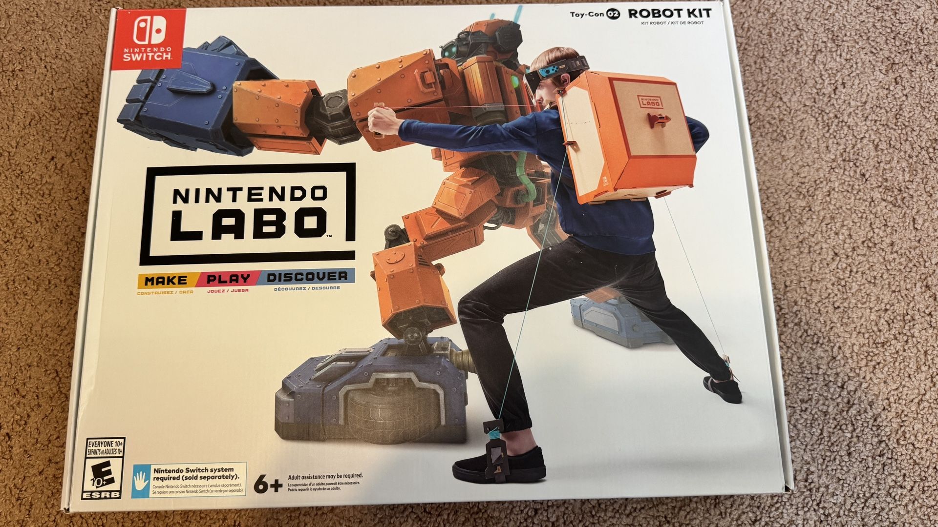 Nintendo Labo Toy Con 2 Robot Kit Nintendo Switch
