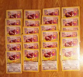 1st Edition Jungle EEVEE 51/64 Lot — 21 Cards!