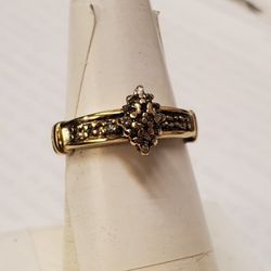 Diamond Ladies Ring In 14karat Gold 