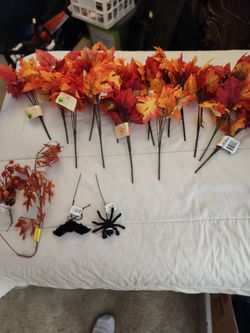 Brand New Fall Foliage Sticks $1 Each
