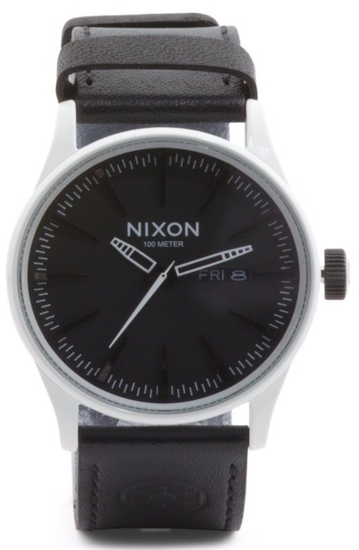 Nixon men's star wars stormtrooper sentry leather watch