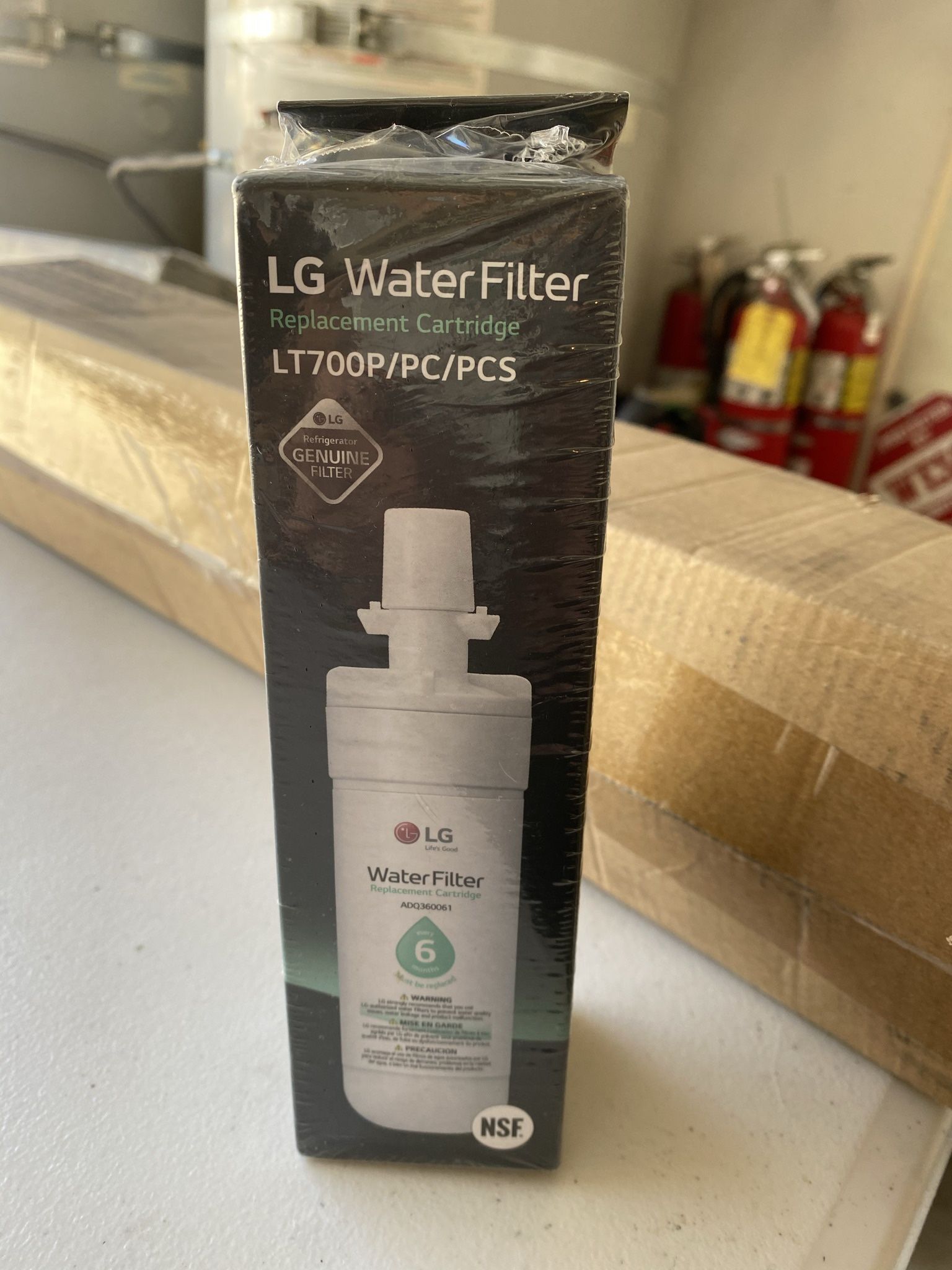 LG LT700P- 6 Month / 200 Gallon Capacity Replacement Refrigerator Water Filter (NSF42 and NSF53) ADQ1, ADQ3, ADQ3, or AGF2