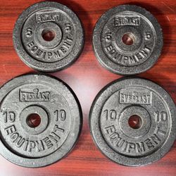 30 Lbs Of Weight Plates 